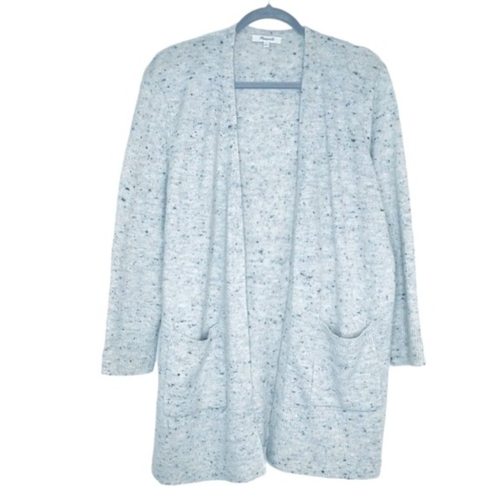 Madewell Wool‎ Blend Grey Open Front Cardigan SZ M Comfy Outfits